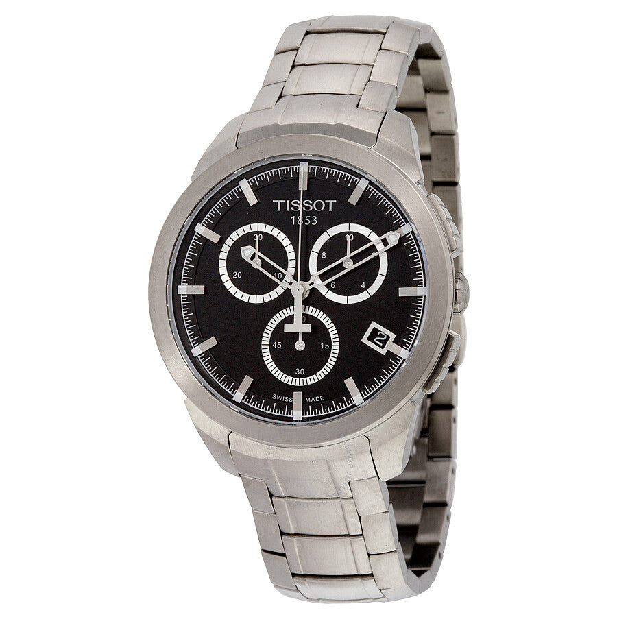 Tissot T-Sport Chronograph Black Dial Titanium Men's Watch T069.417.44.051.00 - Dawson Watches
