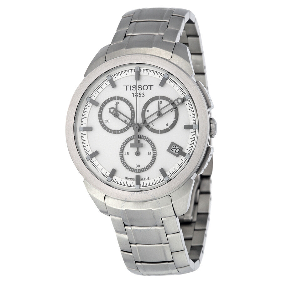 Tissot Chronograph Silver Dial Titanium Men's Watch T0694174403100 - Dawson Watches