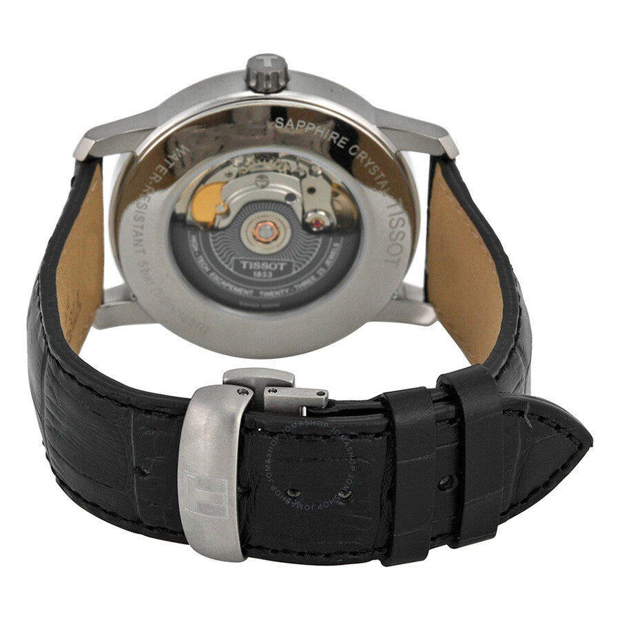 Tissot Classic Titanium Powermatic 80 Black Dial Men's Watch T0874074605700 - Dawson Watches #3