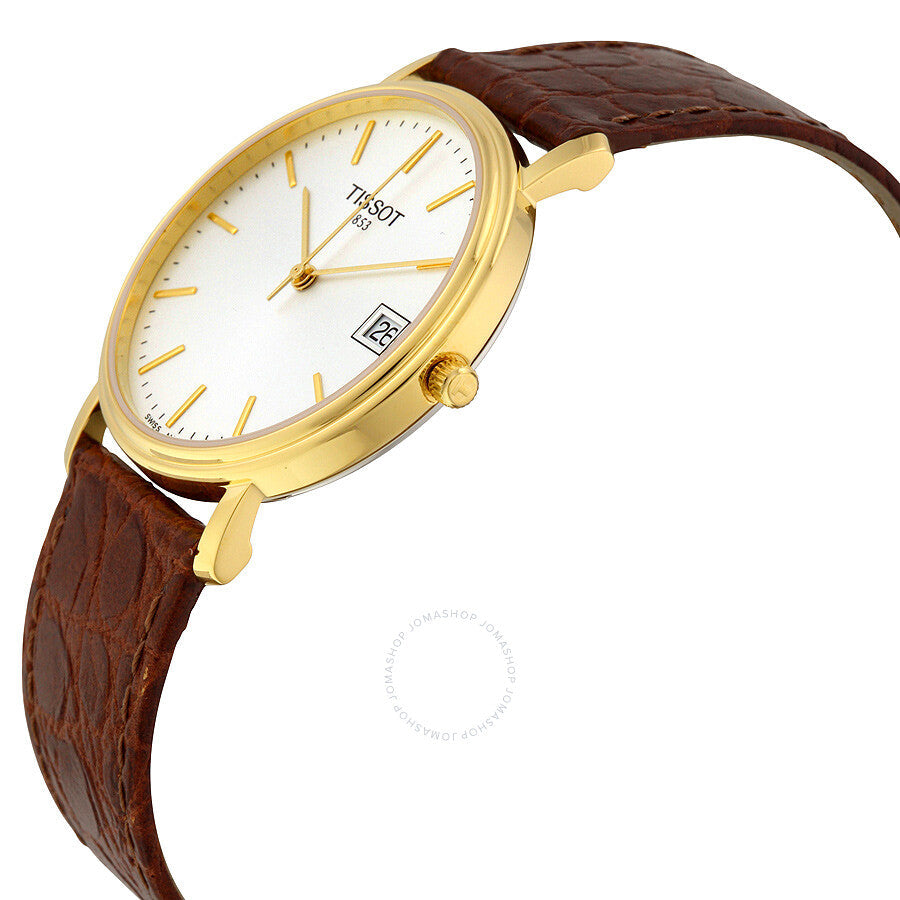 Tissot Classic Desire Silver Dial Men's Watch T52.5.411.31 - Dawson Watches #2