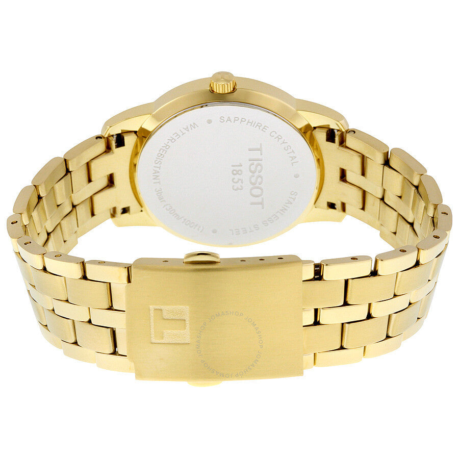 Tissot Classic Dream Black Dial Gold PVD Watch T033.410.33.051.01 - Dawson Watches #3