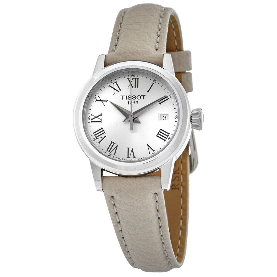 Tissot Classic Dream Lady Quartz Silver Dial Ladies Watch T129.210.16.033.00 - Dawson Watches