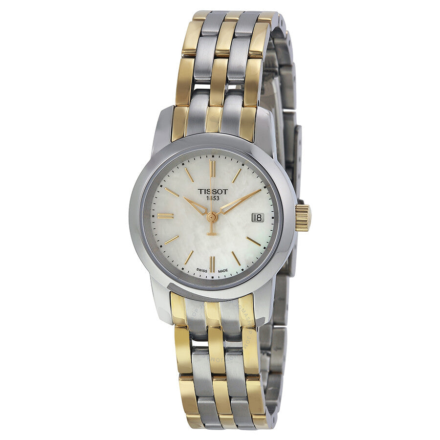 Tissot Classic Dream Mother of Pearl Dial Ladies Watch T0332102211100 - Dawson Watches