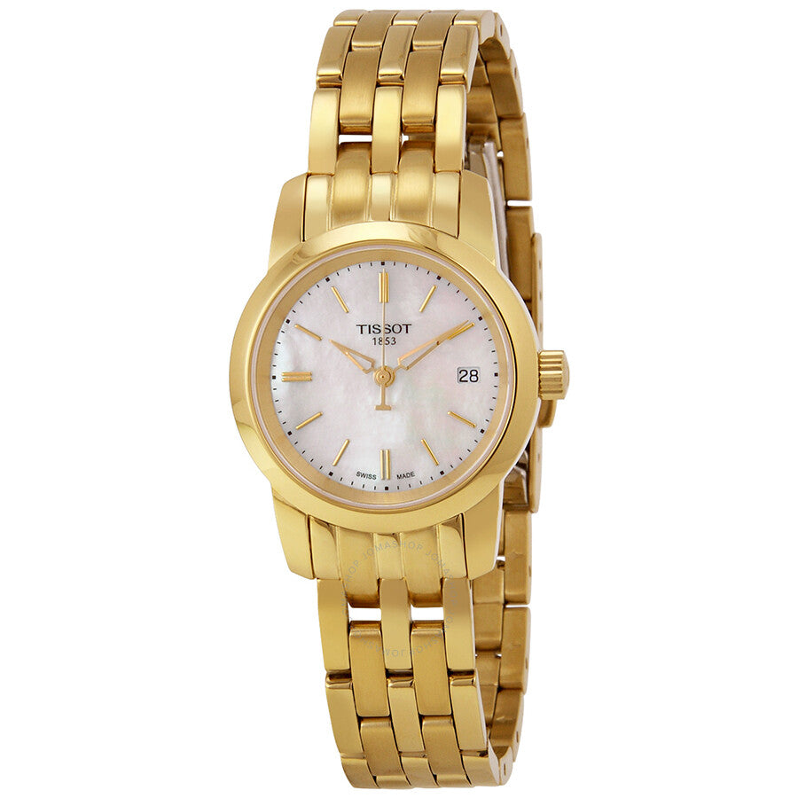 Tissot Classic Dream Mother of Pearl Dial Ladies Watch T0332103311100 - Dawson Watches