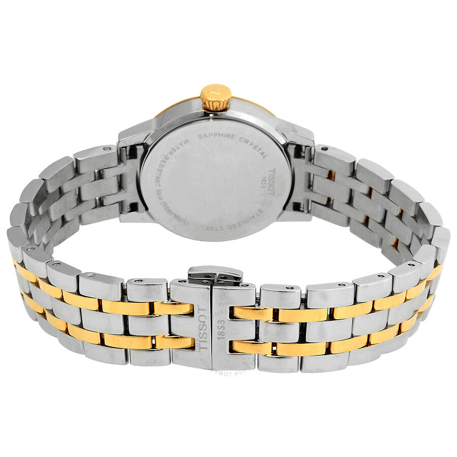 Tissot Classic Dream Quartz Ivory Dial Ladies Watch T129.210.22.263.00 - Dawson Watches #3