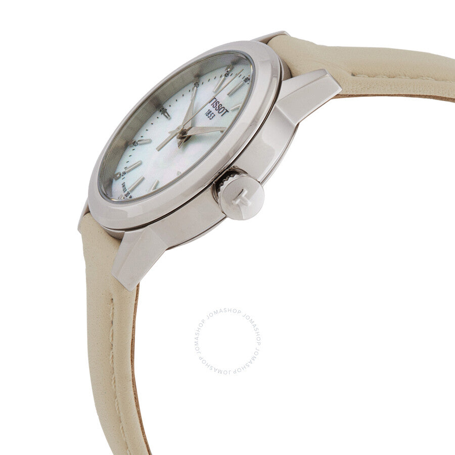 Tissot Classic Dream Quartz White Mother of Pearl Dial Ladies Watch T1292101611100 - Dawson Watches #2