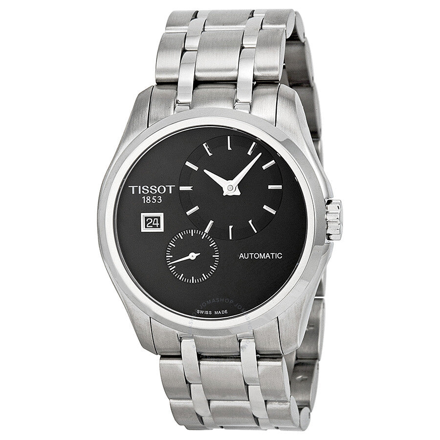Tissot Couturier Automatic Black Dial Men's Watch T035.428.11.051.00 - Dawson Watches
