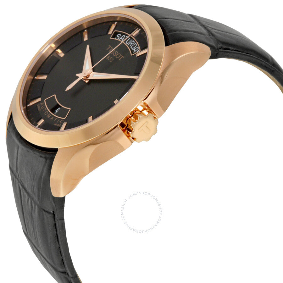 Tissot Couturier Automatic Black Dial Men's Watch T0354073605100 - Dawson Watches #2