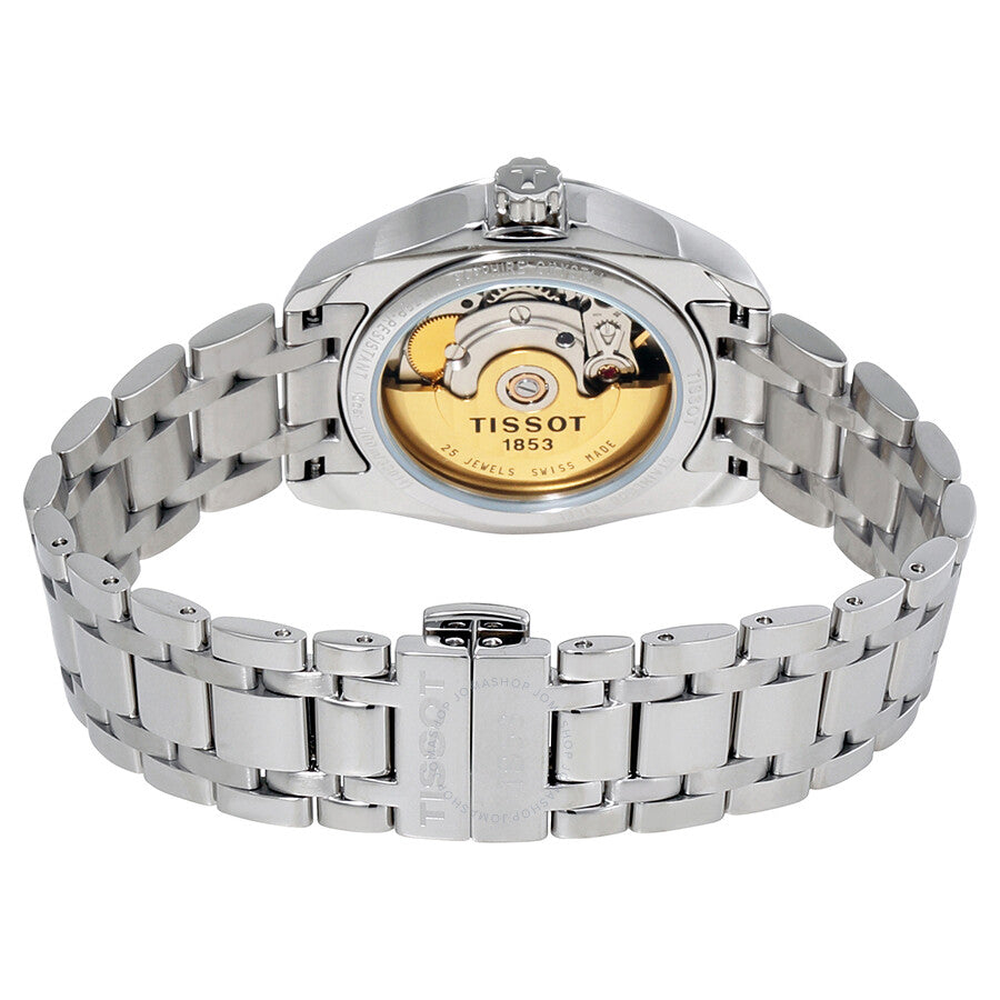 Tissot Couturier Automatic Mother of Pearl Ladies Watch T035.207.11.116.00 - Dawson Watches #3