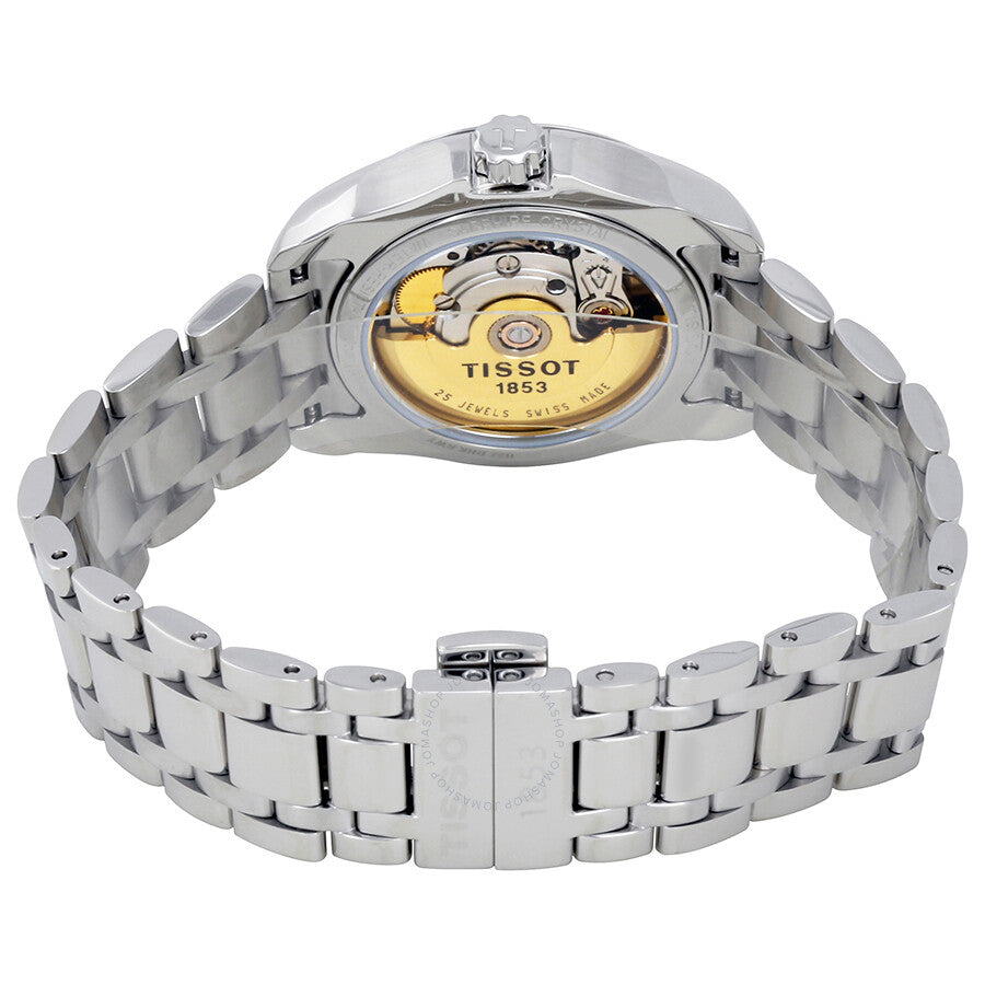 Tissot Couturier Automatic Silver Dial Ladies Watch T035.207.11.011.00 - Dawson Watches #3