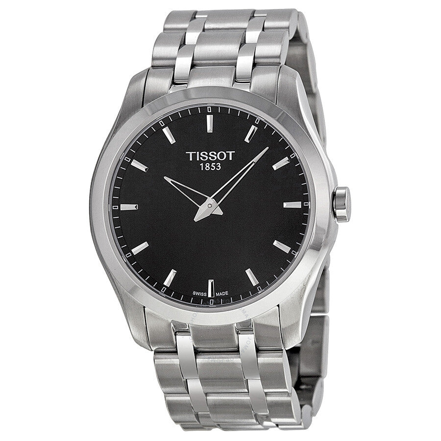 Tissot Couturier Black Dial Men's Watch T035.446.11.051.00 - Dawson Watches