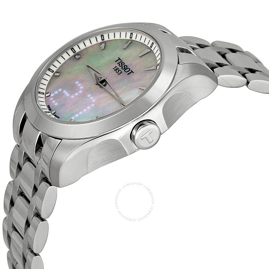 Tissot Couturier Mother of Pearl Dial Stainless Steel Ladies Watch T0352461111100 - Dawson Watches #2