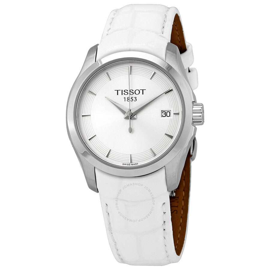 Tissot Couturier Quartz Silver Dial Ladies Watch T035.210.16.031.00 - Dawson Watches