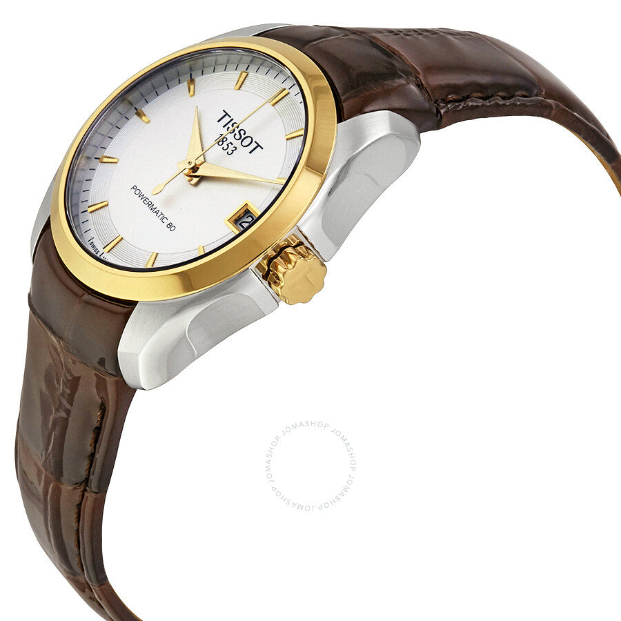 Tissot Couturier Powermatic 80 Silver Dial Ladies Watch T0352072603100 - Dawson Watches #2