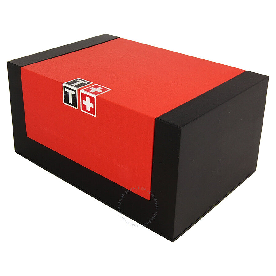 Tissot Couturier White Dial Red Leather Ladies Watch T035.207.16.011.01