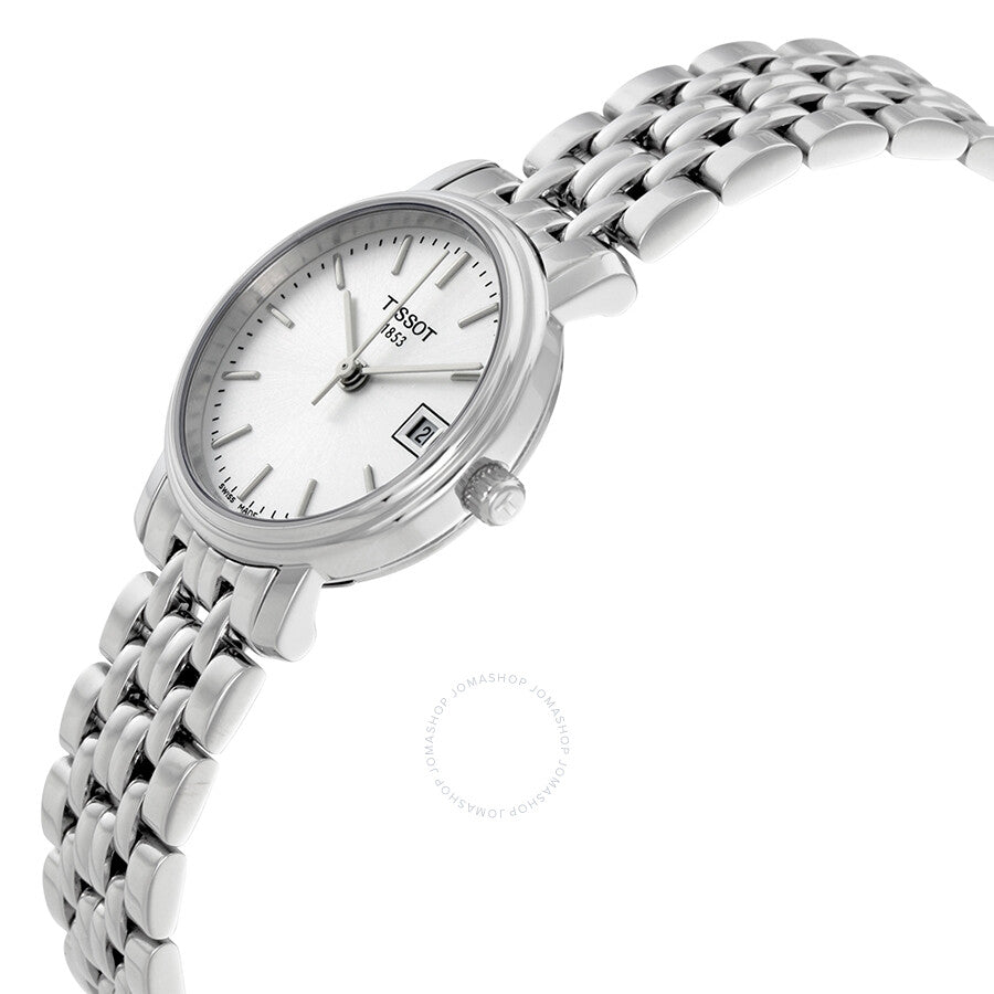Tissot Desire Steel Case Silver Dial Ladies Watch T52.1.281.31 - Dawson Watches #2