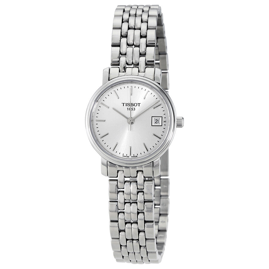 Tissot Desire Steel Case Silver Dial Ladies Watch T52.1.281.31 - Dawson Watches