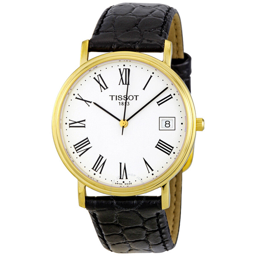 Tissot Desire White Dial Men's Watch T52542113 - Dawson Watches