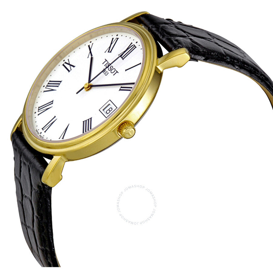 Tissot Desire White Dial Men's Watch T52542113 - Dawson Watches #2