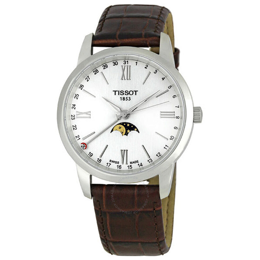 Tissot Dream Moonphase Silver Dial Men's Watch T033.423.16.038.00 - Dawson Watches