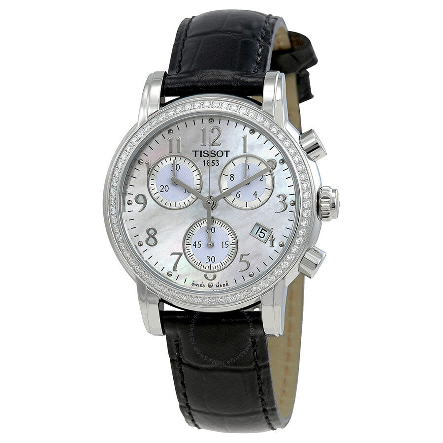 Tissot Dressport Chronograph Diamond Ladies Watch T050.217.16.112.01 - Dawson Watches