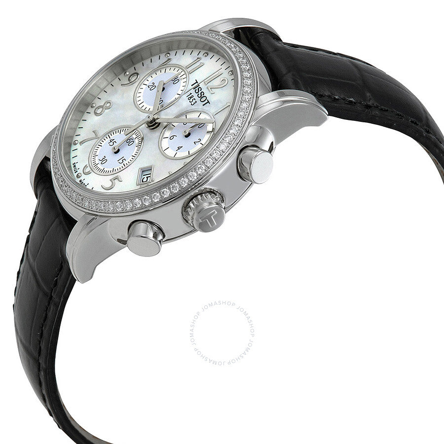 Tissot Dressport Chronograph Diamond Ladies Watch T050.217.16.112.01 - Dawson Watches #2