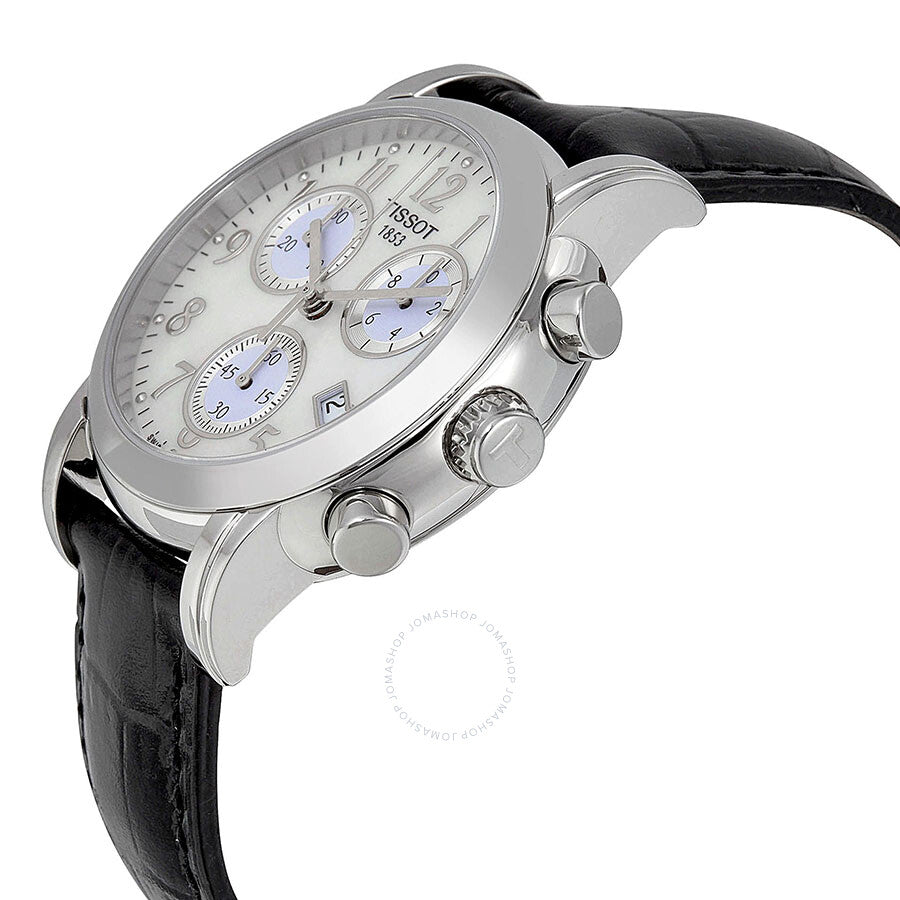Tissot Dressport Chronograph Mother of Pearl Dial Ladies Watch T050.217.16.112.00 - Dawson Watches #2