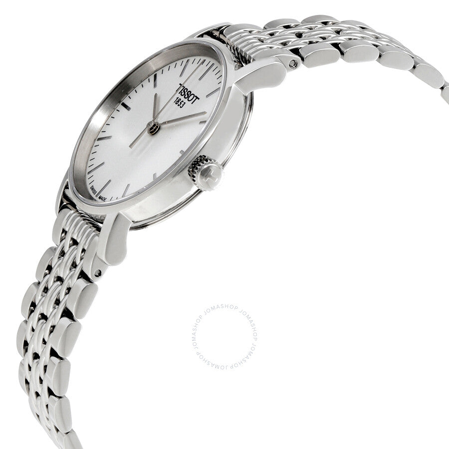 Tissot Everytime Quartz Silver Dial Ladies Watch T109.210.11.031.00 - Dawson Watches #2