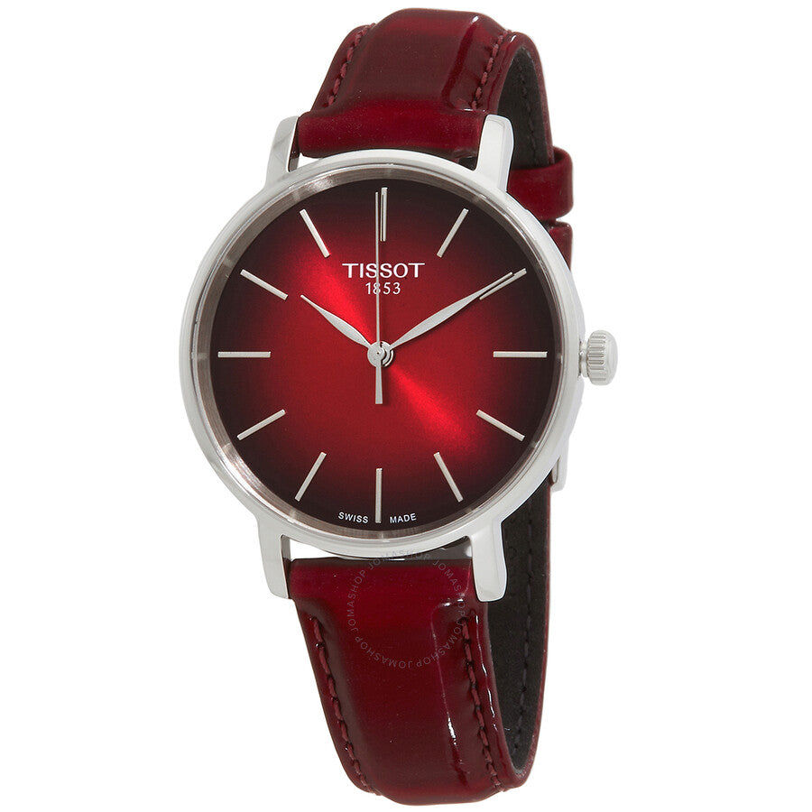 Tissot Everytime Lady Quartz Graded Pink-Black Dial Ladies Watch T1432101733100 - Dawson Watches