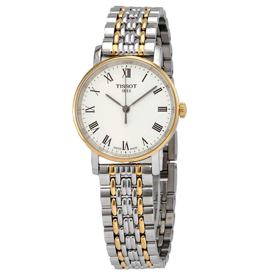 Tissot Everytime Quartz Silver Dial Ladies Watch T109.210.22.033.00 - Dawson Watches