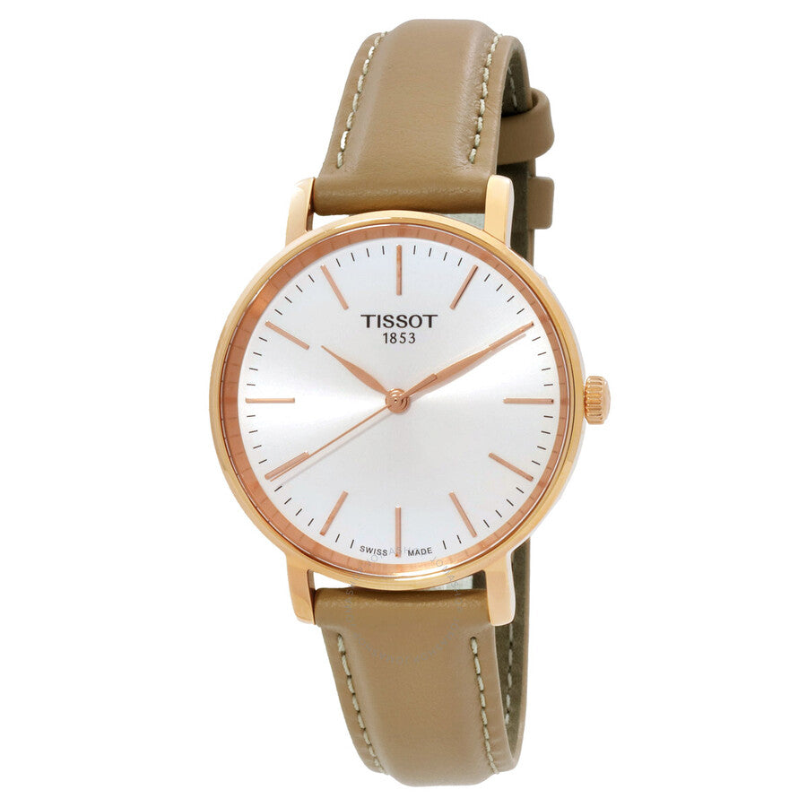 Tissot Everytime Quartz White Dial Ladies Watch T1432103601100 - Dawson Watches