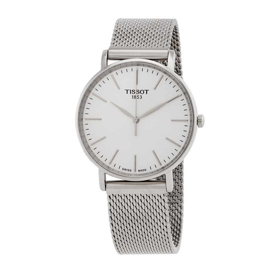 Tissot Everytime Quartz White Dial Men's Watch T1434101101100 - Dawson Watches