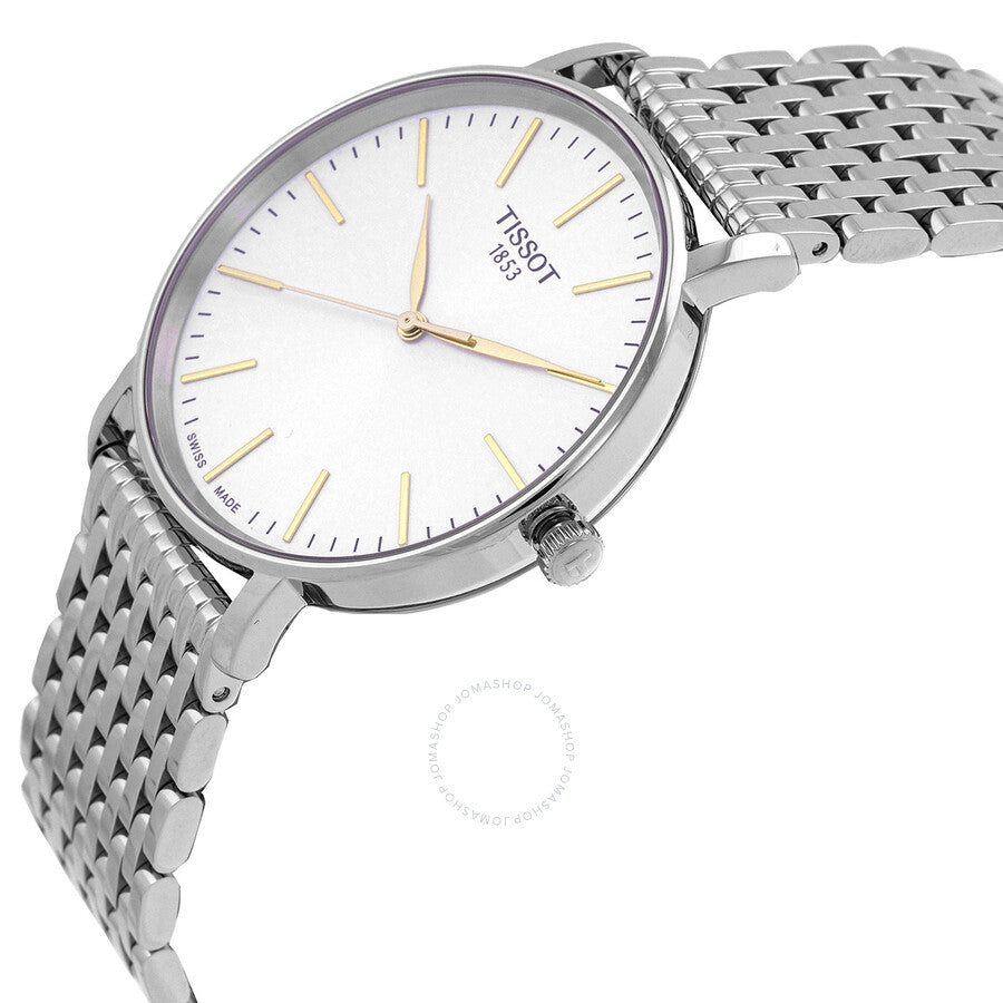 Tissot Everytime Quartz White Dial Men's Watch T143.410.11.011.01 - Dawson Watches #2