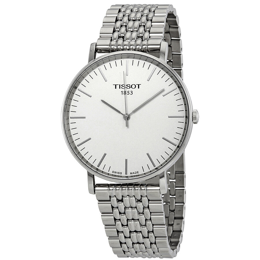 Tissot Everytime Silver Dial Men's Watch T1096101103100 - Dawson Watches