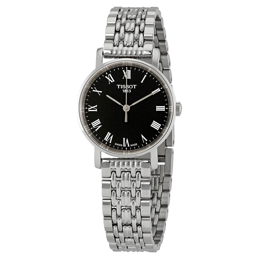 Tissot Everytime Small Black Dial Ladies Watch T1092101105300 - Dawson Watches