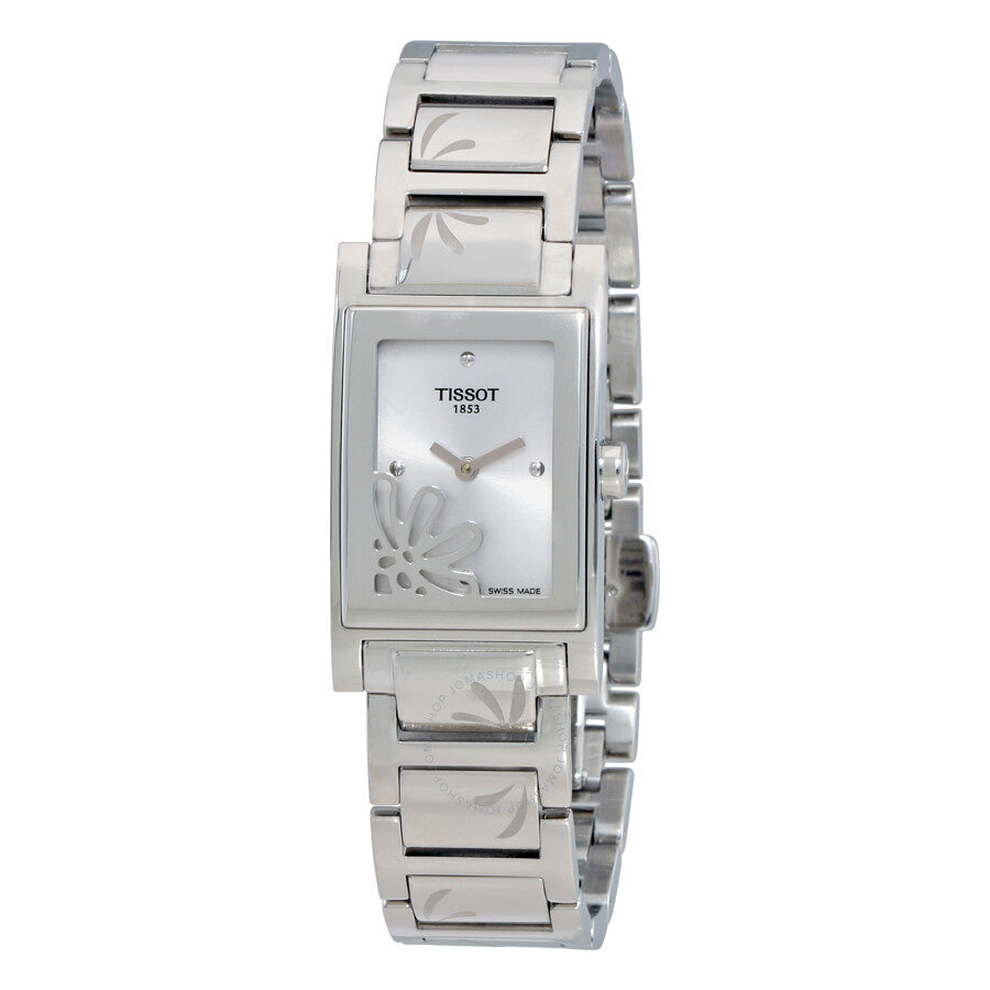 Tissot Fabulous Garden Silver Dial Ladies Watch T017.109.11.031.00 - Dawson Watches