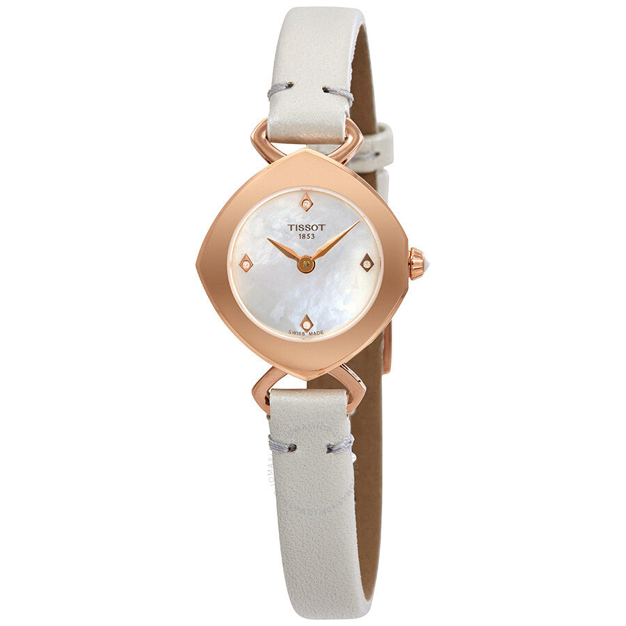 Tissot Femini-T Mother of Pearl Dial Ladies Watch T113.109.36.116.00 - Dawson Watches