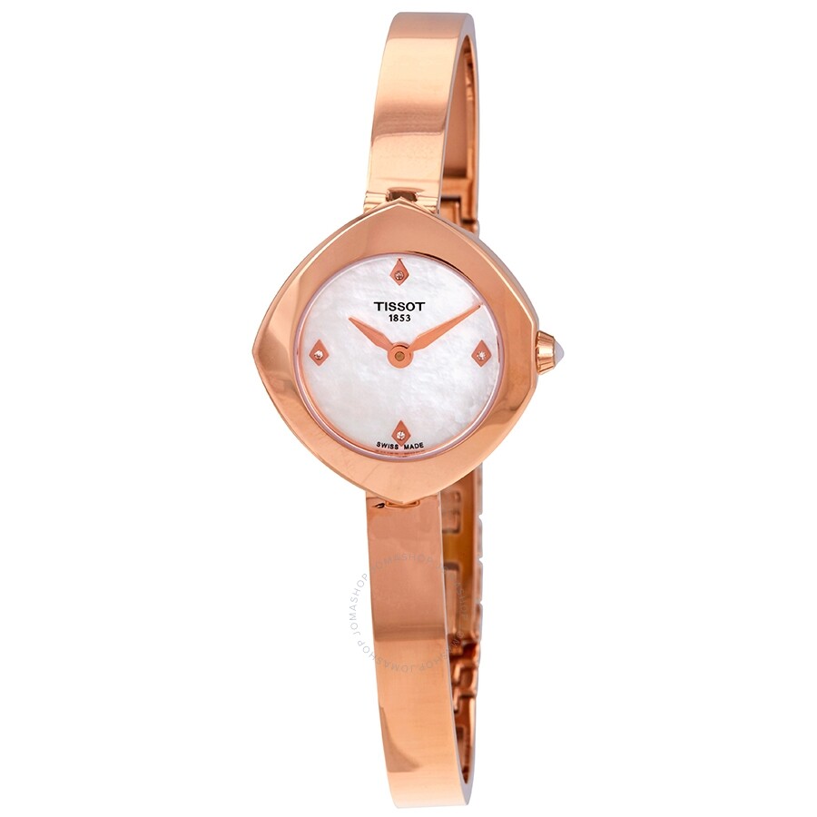 Tissot Femini-T Mother of Pearl Dial Ladies Watch T113.109.33.116.00 - Dawson Watches