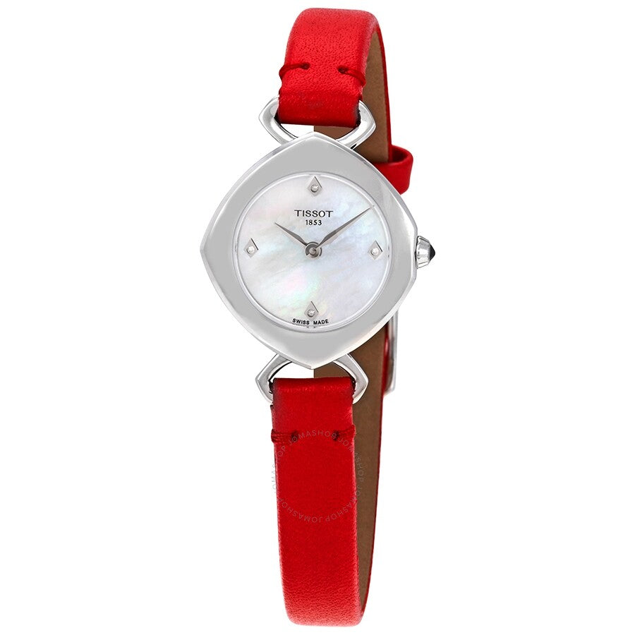 Tissot Femini-T Mother of Pearl Dial Diamond Ladies Watch T113.109.16.116.00 - Dawson Watches