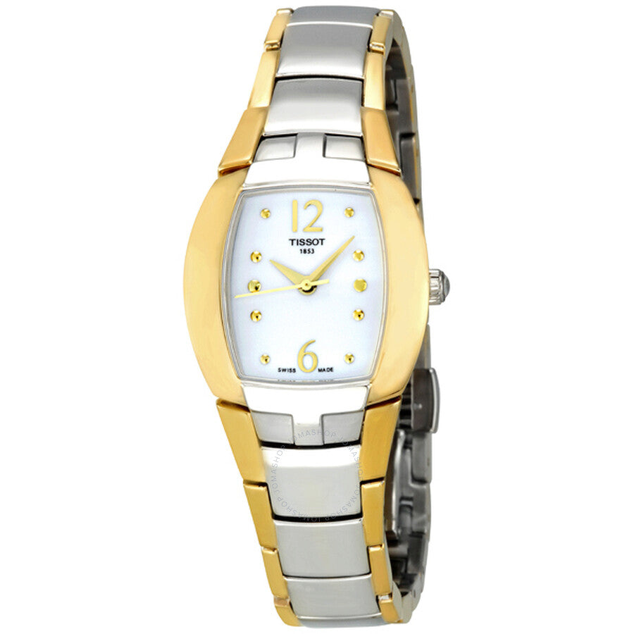 Tissot Femini-T Mother of Pearl Stainless Steel Ladies Watch T0533102201700 - Dawson Watches
