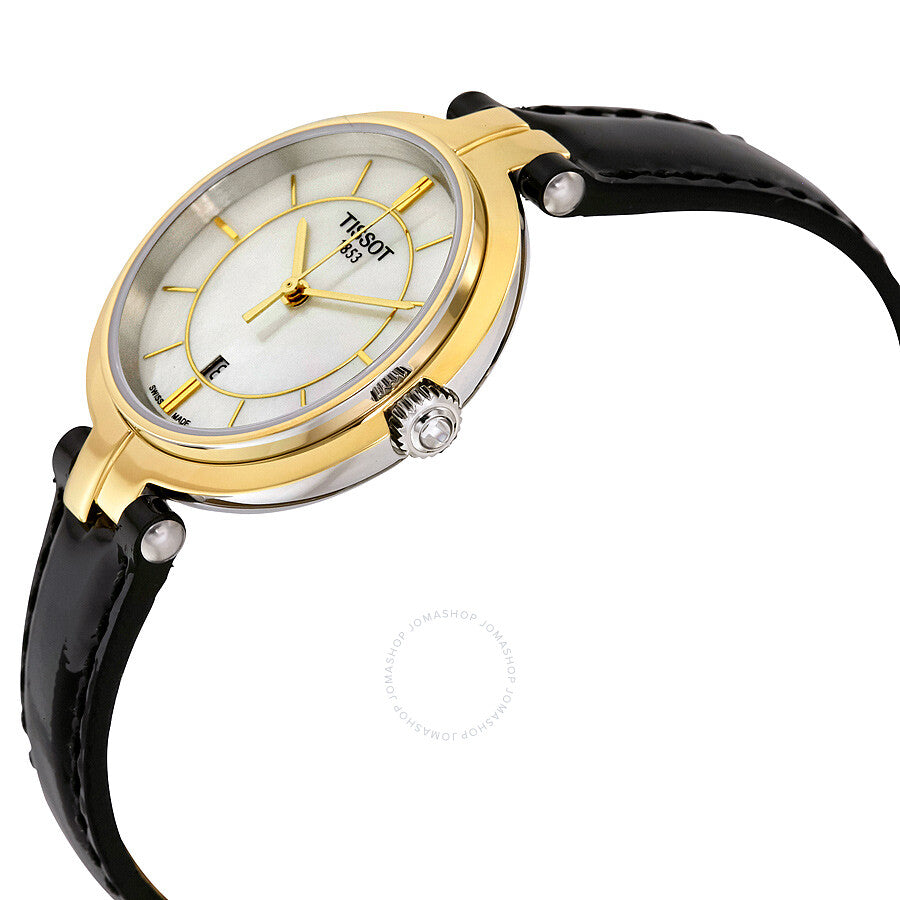 Tissot Flamingo Mother of Pearl Dial Ladies Watch T094.210.26.111.00 - Dawson Watches #2