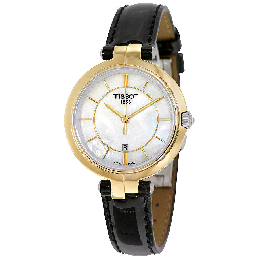 Tissot Flamingo Mother of Pearl Dial Ladies Watch T094.210.26.111.00 - Dawson Watches