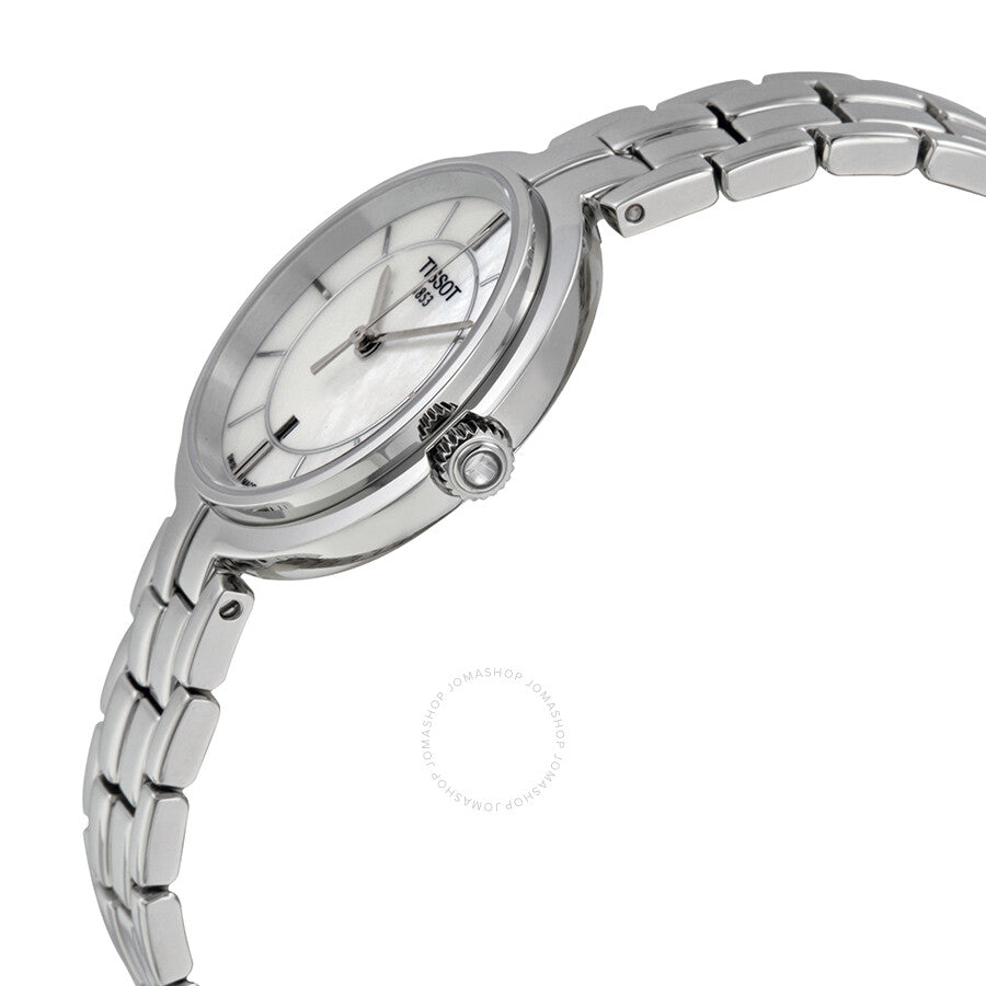 Tissot Flamingo Mother of Pearl Dial Ladies Watch T0942101111100 - Dawson Watches #2
