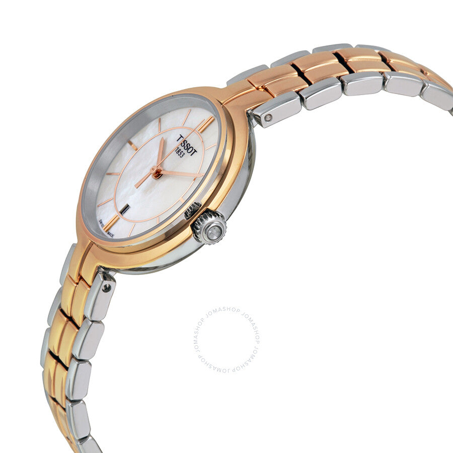 Tissot Flamingo Mother of Pearl Dial Ladies Watch T0942102211100. - Dawson Watches #2