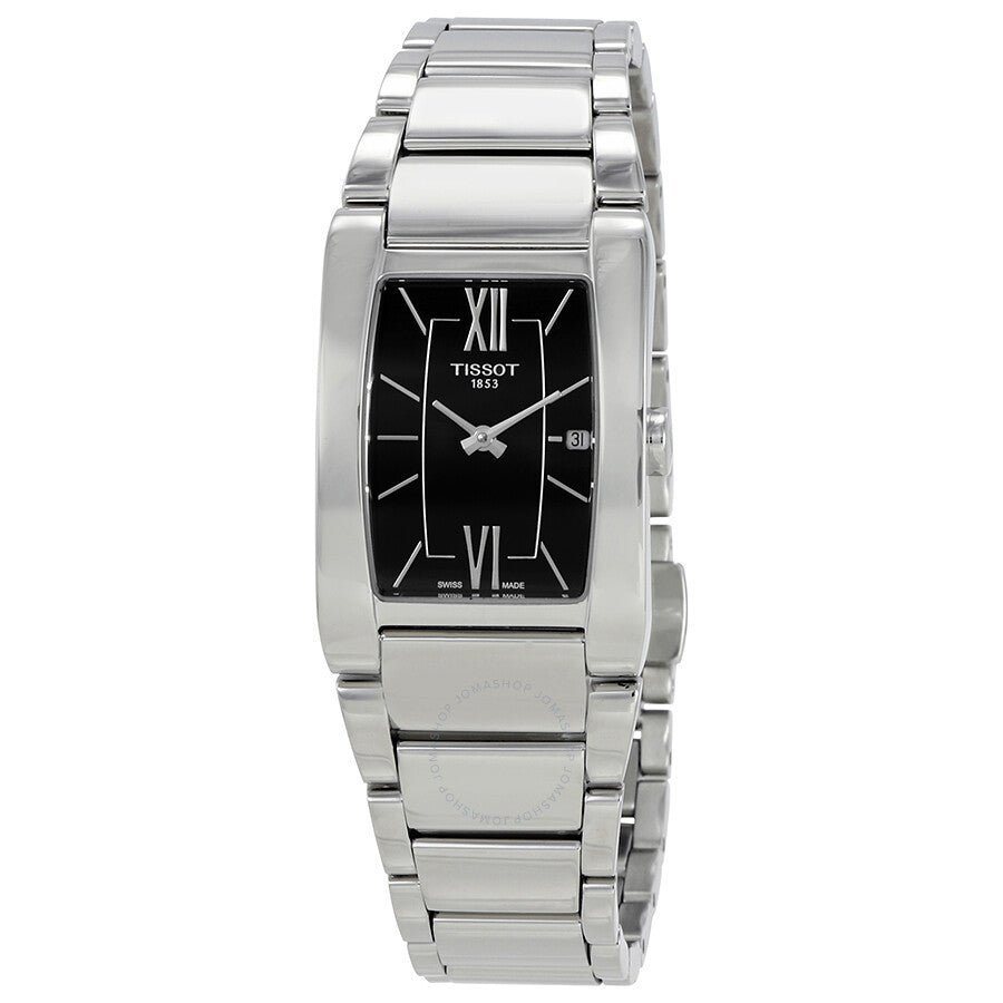 Tissot Generosi-T Black Dial Ladies Watch T105.309.11.058.00 - Dawson Watches