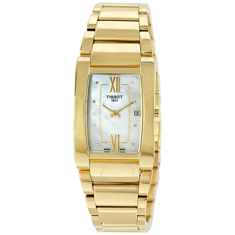 Tissot Generosi-T Mother of Pearl Dial Ladies Watch T105.309.33.116.00 - Dawson Watches