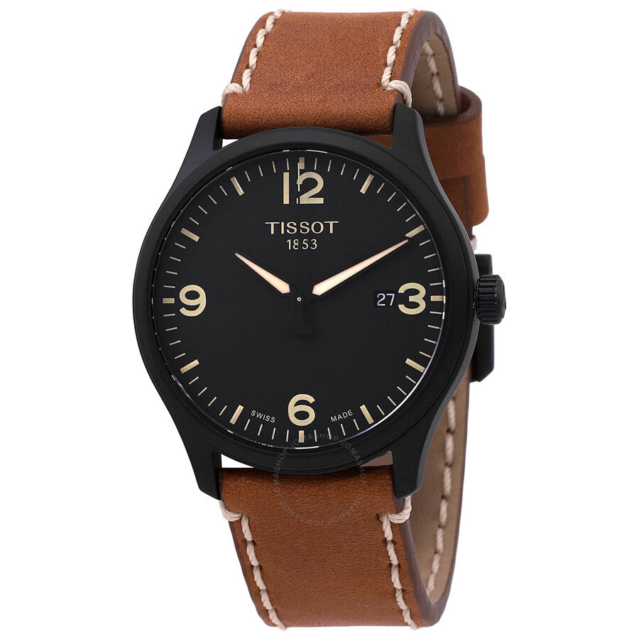 Tissot Gent XL Quartz Black Dial Men's Watch T116.410.36.057.00 - Dawson Watches