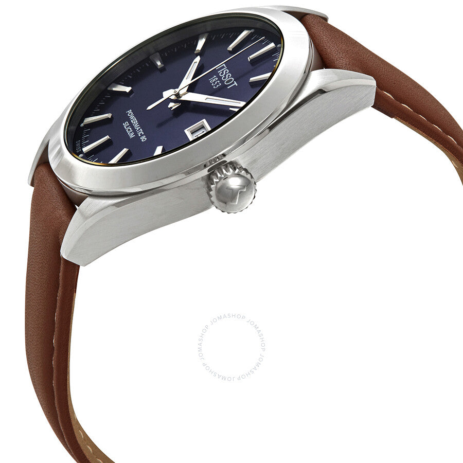 Tissot Gentleman Automatic Blue Dial Men's Watch T127.407.16.041.00 - Dawson Watches #2