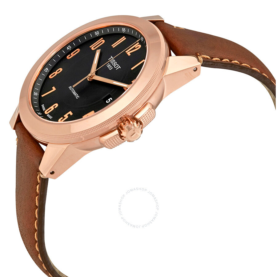 Tissot Gentleman Automatic Black Dial Men's Watch T098.407.36.052.01 - Dawson Watches #2
