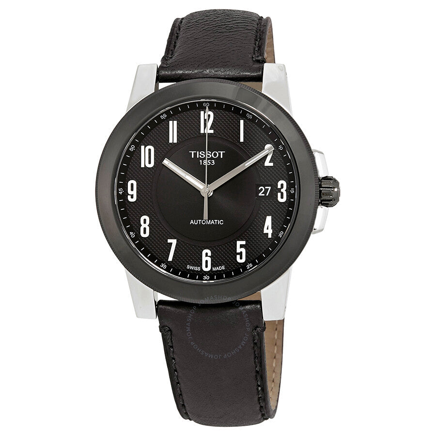 Tissot Gentleman Automatic  Black Dial Men's Watch T098.407.26.052.00 - Dawson Watches